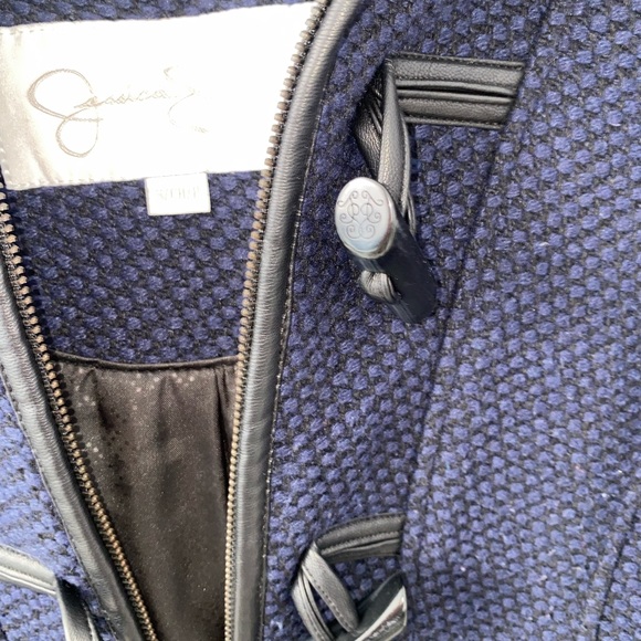 Jessica Simpson Navy Blue Coat - Picture 5 of 6